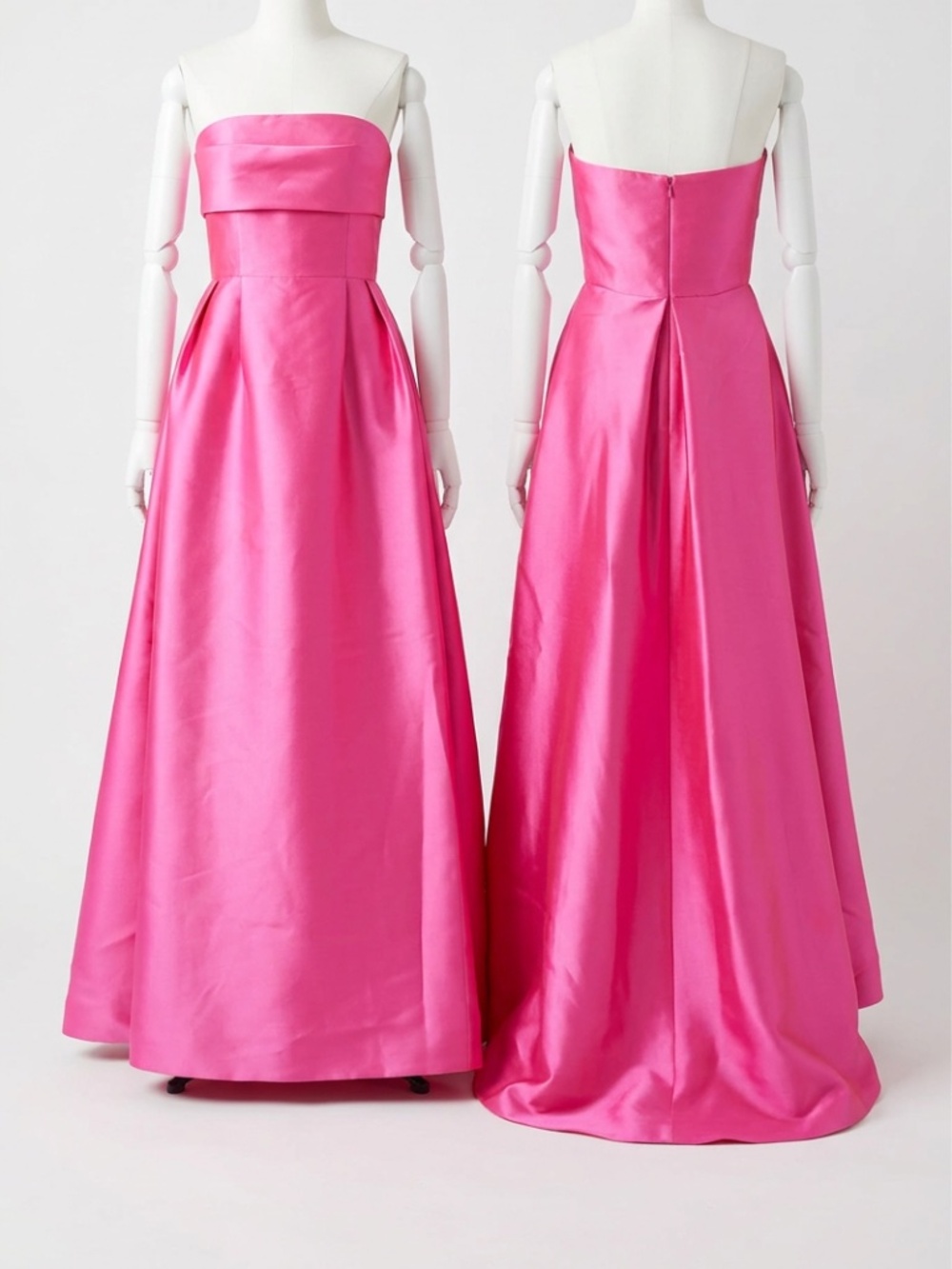 NWT Solace London Tiffany Pink Strapless Gown ✨